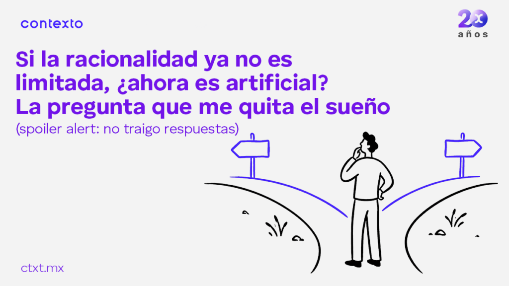 Portada del blog sobre racionalidad limitada e inteligencia artificial en la toma de decisiones